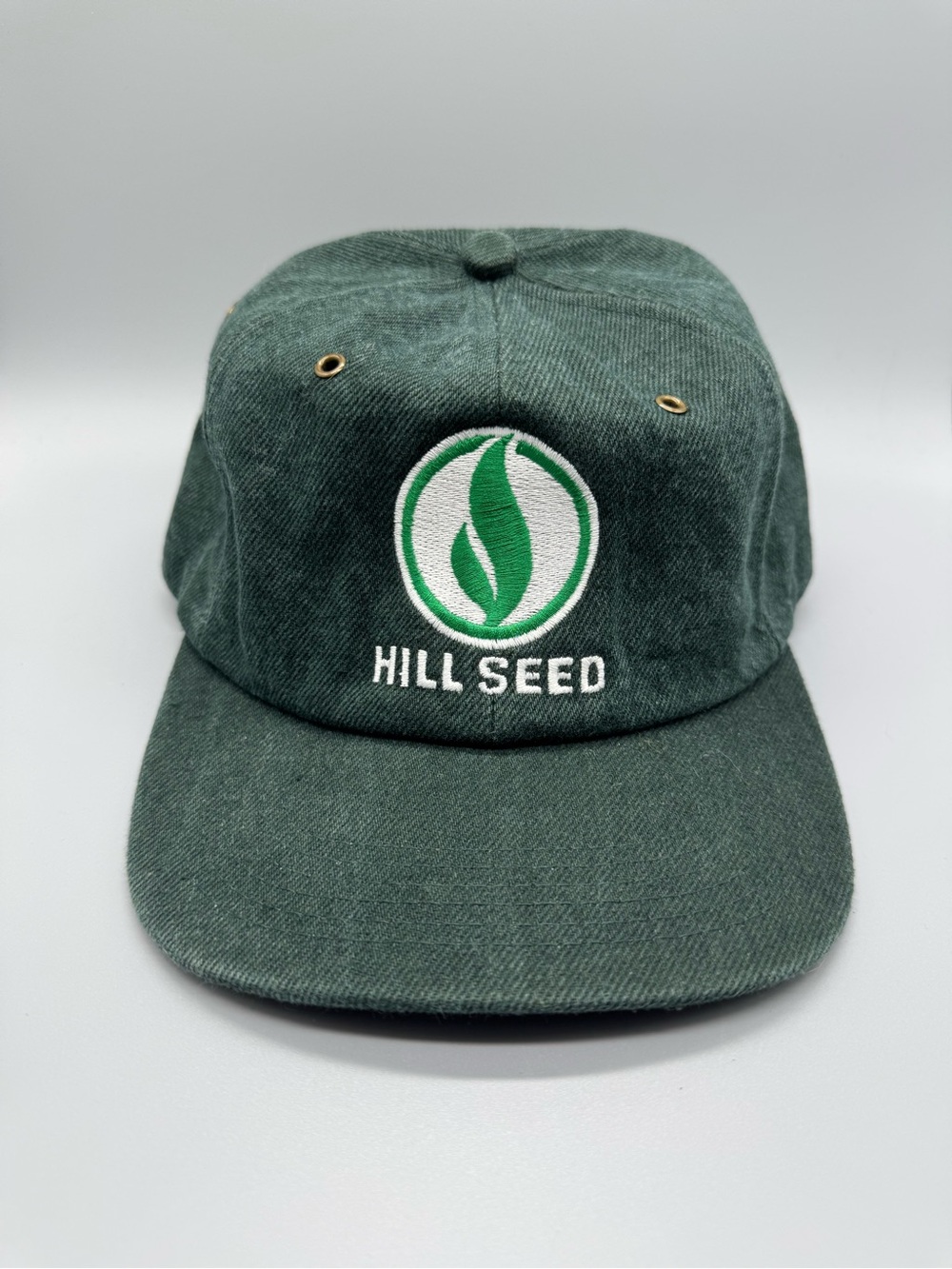Hill Seed Dark Green Cotton Baseball Cap